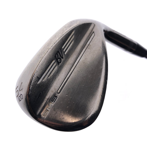 Used Titleist SM9 Brushed Steel Sand Wedge / 54.0 Degrees / Wedge Flex