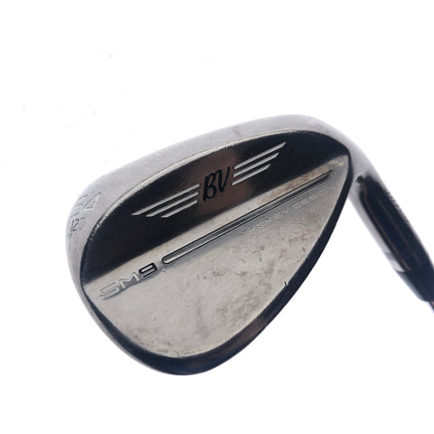 Used Titleist SM9 Brushed Steel Sand Wedge / 54.0 Degrees / Wedge Flex