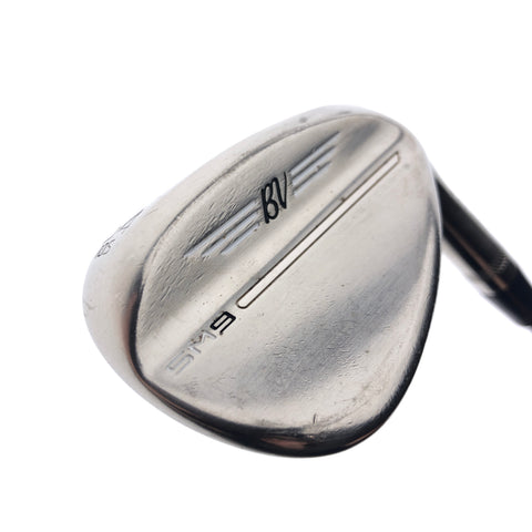Used Titleist SM9 Brushed Steel Sand Wedge / 54.0 Degrees / Wedge Flex