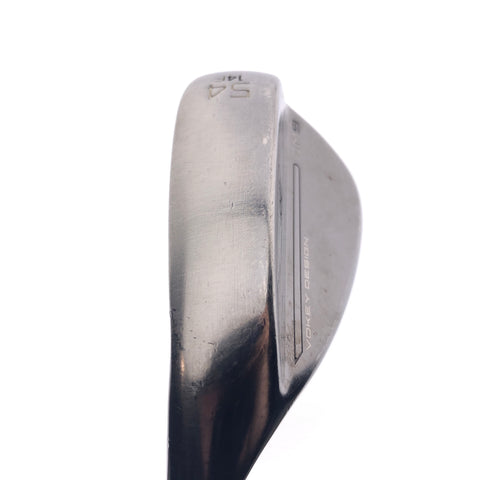 Used Titleist SM9 Brushed Steel Sand Wedge / 54.0 Degrees / Wedge Flex / Left-H