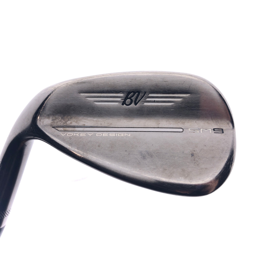 Used Titleist SM9 Brushed Steel Sand Wedge / 54.0 Degrees / Wedge Flex / Left-H