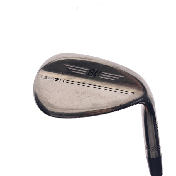 Used Titleist SM9 Brushed Steel Sand Wedge / 54.0 Degrees / Wedge Flex