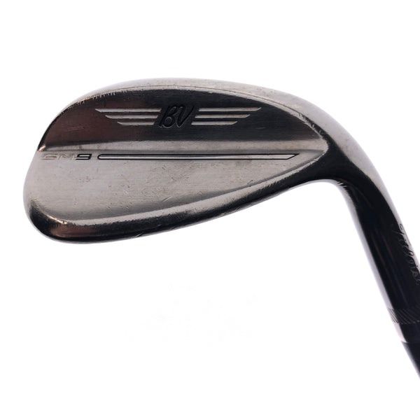 Used Titleist SM9 Brushed Steel Sand Wedge / 54.0 Degrees / Wedge Flex