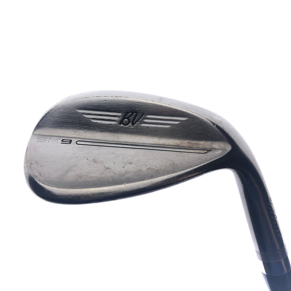 Used Titleist SM9 Brushed Steel Sand Wedge / 54.0 Degrees / Wedge Flex