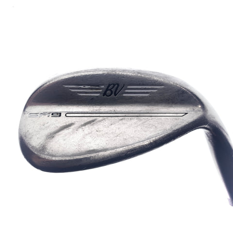 Used Titleist SM9 Brushed Steel Sand Wedge / 54.0 Degrees / Wedge Flex