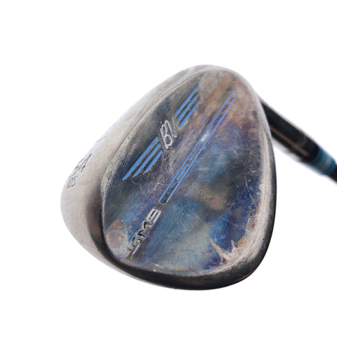 Used Titleist SM9 Brushed Steel Sand Wedge / 54.0 Degrees / X-Stiff Flex