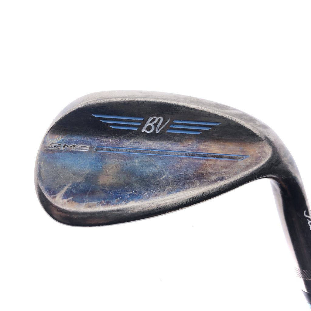 Used Titleist SM9 Brushed Steel Sand Wedge / 54.0 Degrees / X-Stiff Flex