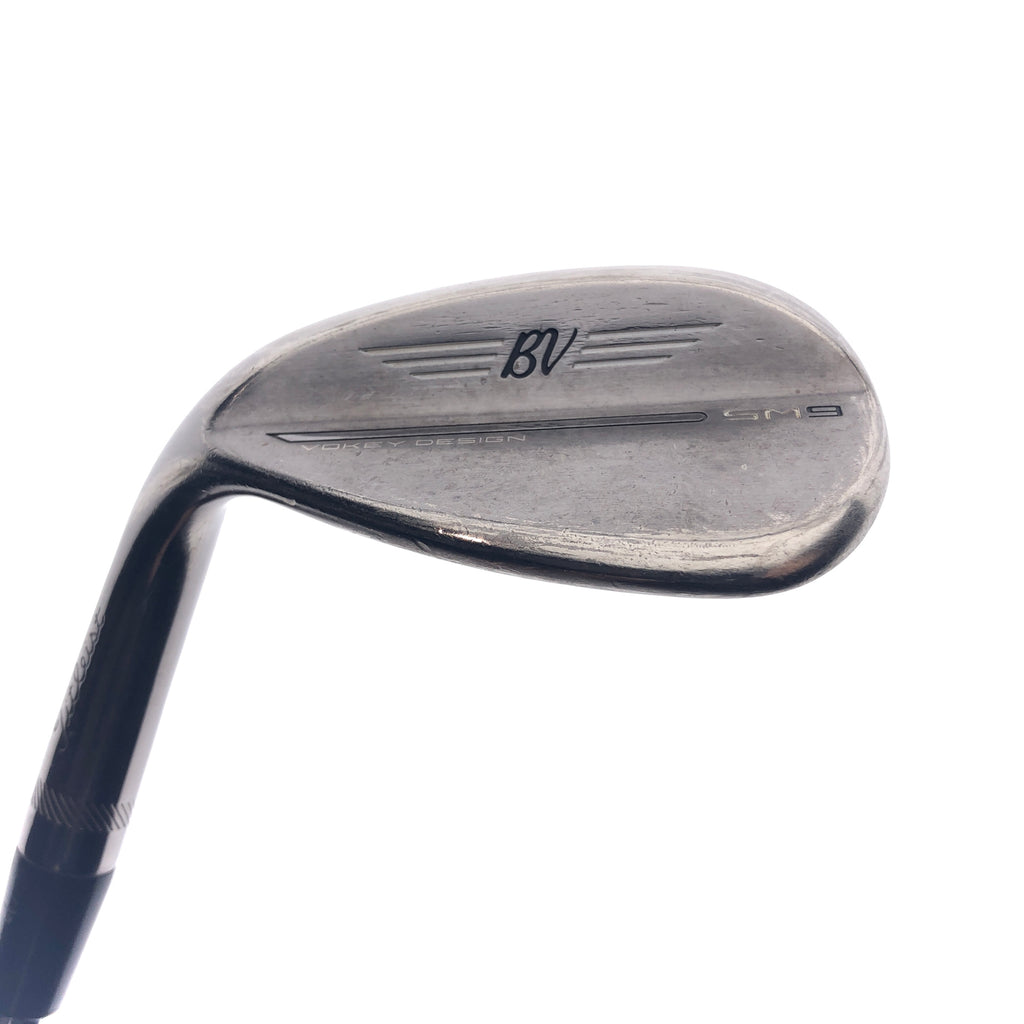 Used Titleist SM9 Brushed Steel Sand Wedge / 56.0 Degrees / Wedge Flex / Left-H