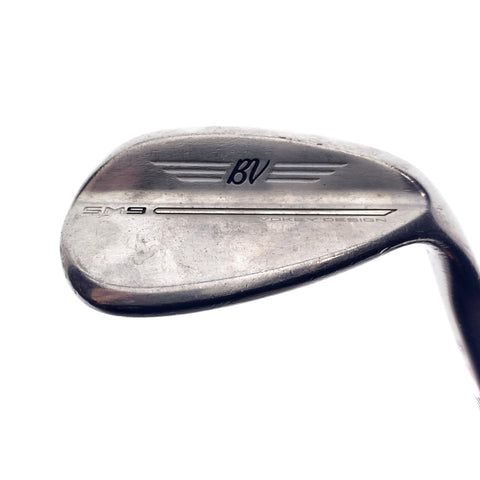 Used Titleist SM9 Brushed Steel Sand Wedge / 56.0 Degrees / Wedge Flex