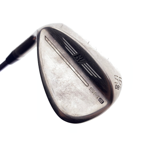 Used Titleist SM9 Brushed Steel Sand Wedge / 56.0 Degrees / Wedge / Left-Handed