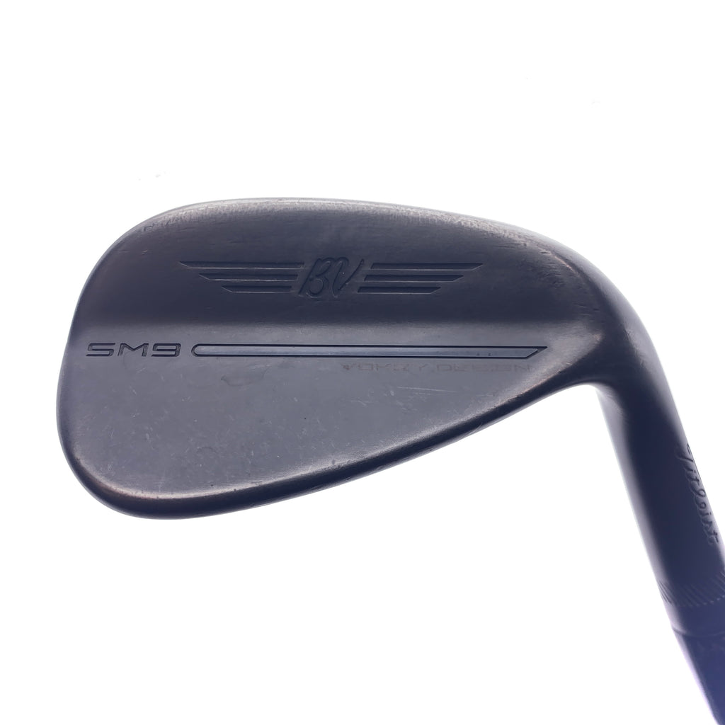 Used Titleist SM9 Jet Black Gap Wedge / 50.0 Degrees / A Flex