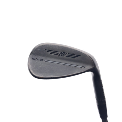 Used Titleist SM9 Jet Black Gap Wedge / 50.0 Degrees / Regular Flex