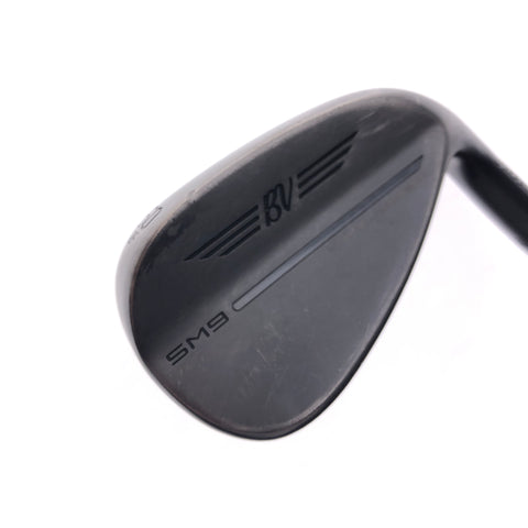 Used Titleist SM9 Jet Black Gap Wedge / 50.0 Degrees / Wedge Flex