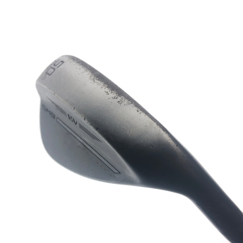 Used Titleist SM9 Jet Black Gap Wedge / 50.0 Degrees / Wedge Flex