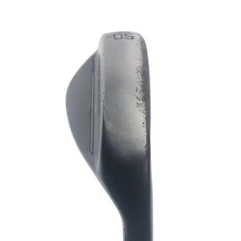 Used Titleist SM9 Jet Black Gap Wedge / 50.0 Degrees / Wedge Flex