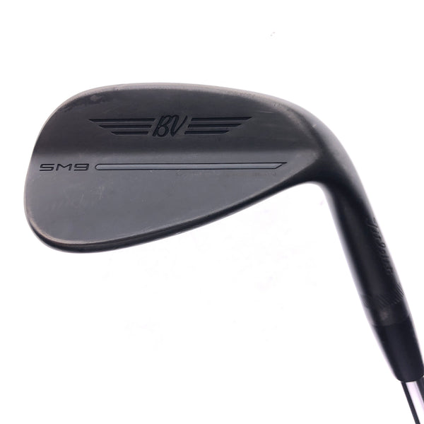 Used Titleist SM9 Jet Black Gap Wedge / 50.0 Degrees / Wedge Flex