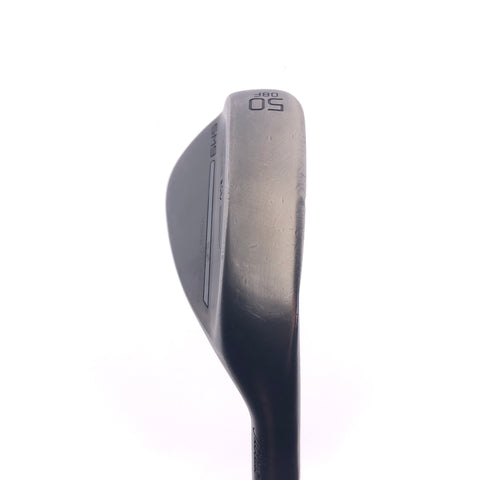 Used Titleist SM9 Jet Black Gap Wedge / 50.0 Degrees / X-Stiff Flex