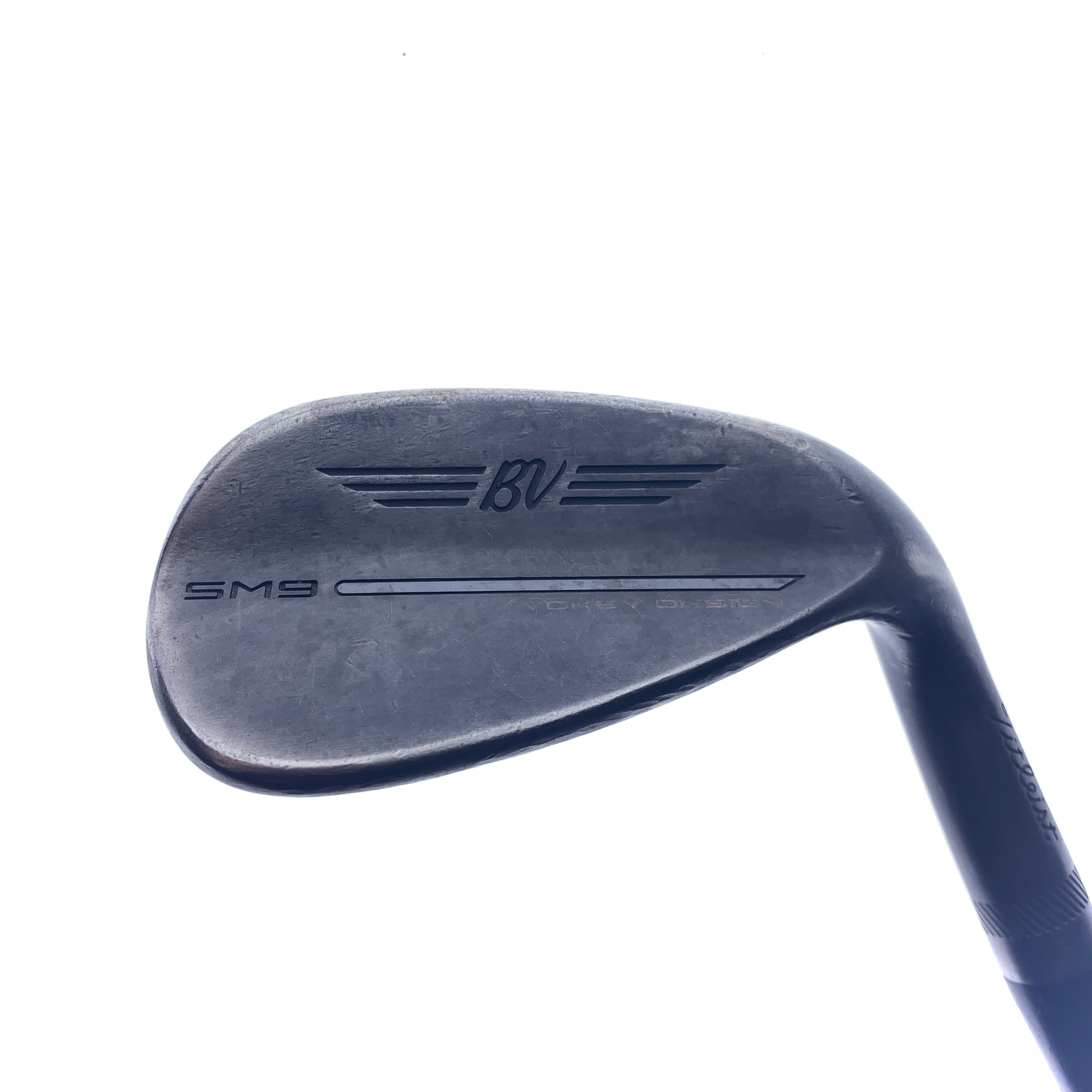 Used Titleist SM9 Jet Black Gap Wedge / 50.0 Degrees / X-Stiff Flex