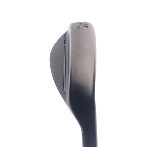 Used Titleist SM9 Jet Black Gap Wedge / 52.0 Degrees / A Flex