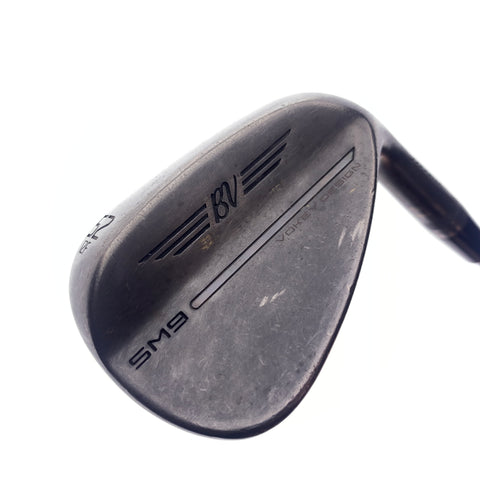 Used Titleist SM9 Jet Black Gap Wedge / 52.0 Degrees / Wedge Flex