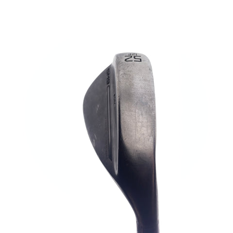 Used Titleist SM9 Jet Black Gap Wedge / 52.0 Degrees / Wedge Flex