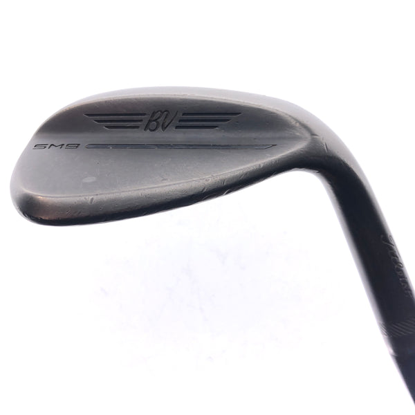 Used Titleist SM9 Jet Black Lob Wedge / 58.0 Degrees / Stiff Flex