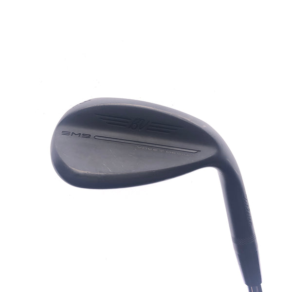 Used Titleist SM9 Jet Black Lob Wedge / 58.0 Degrees / Wedge Flex