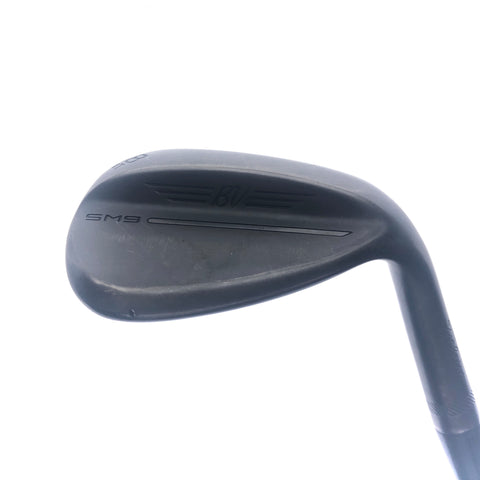 Used Titleist SM9 Jet Black Lob Wedge / 58.0 Degrees / Wedge Flex