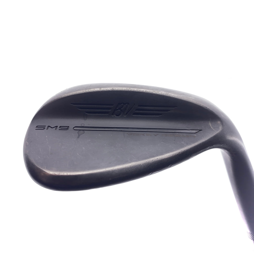 Used Titleist SM9 Jet Black Lob Wedge / 58.0 Degrees / Wedge Flex