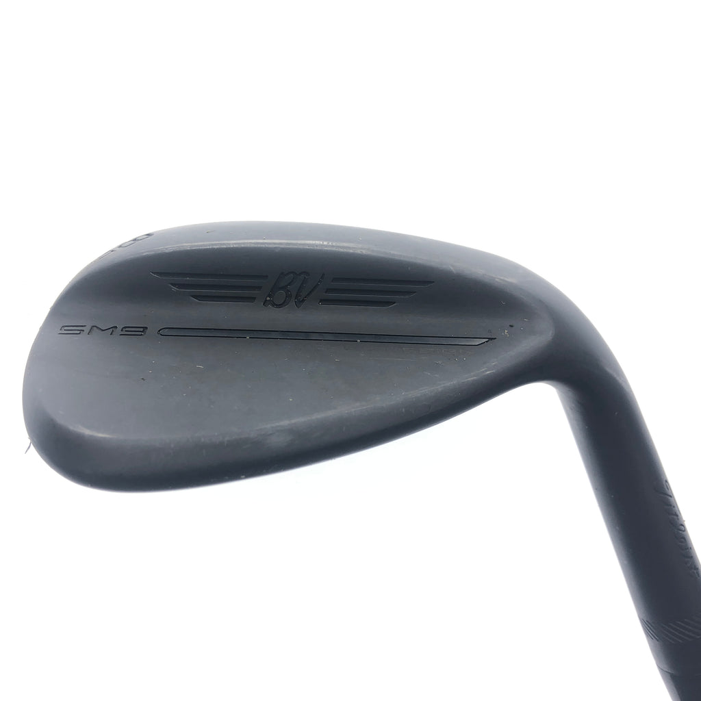 Used Titleist SM9 Jet Black Lob Wedge / 58.0 Degrees / Wedge Flex