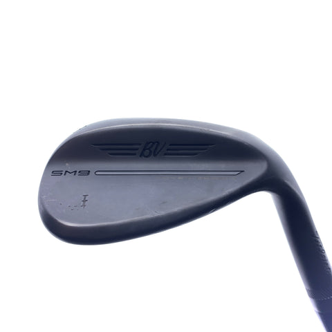 Used Titleist SM9 Jet Black Lob Wedge / 58.0 Degrees / Wedge Flex
