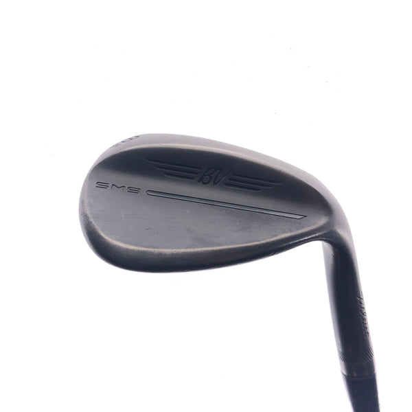 Used Titleist SM9 Jet Black Lob Wedge / 58.0 Degrees / X-Stiff Flex