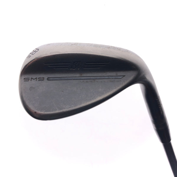 Used Titleist SM9 Jet Black Lob Wedge / 58.0 Degrees / X-Stiff Flex