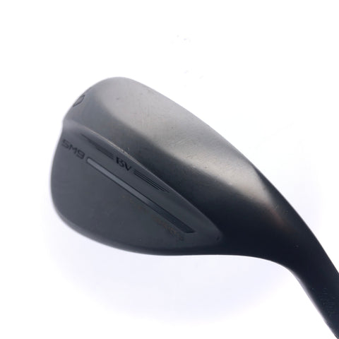 Used Titleist SM9 Jet Black Lob Wedge / 60.0 Degrees / Wedge Flex