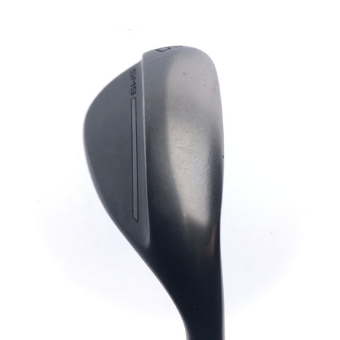 Used Titleist SM9 Jet Black Lob Wedge / 60.0 Degrees / Wedge Flex