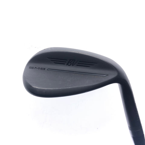 Used Titleist SM9 Jet Black Lob Wedge / 60.0 Degrees / Wedge Flex