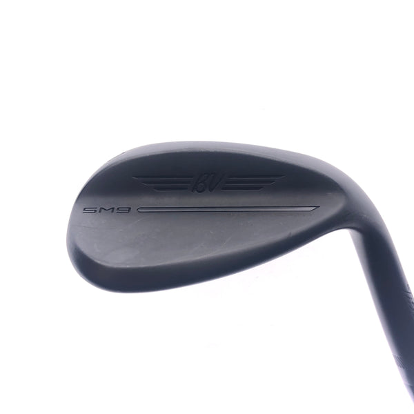 Used Titleist SM9 Jet Black Lob Wedge / 60.0 Degrees / Wedge Flex