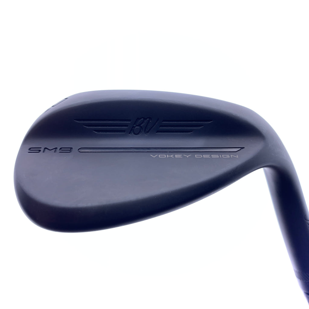 Used Titleist SM9 Jet Black Lob Wedge / 60.0 Degrees / Wedge Flex