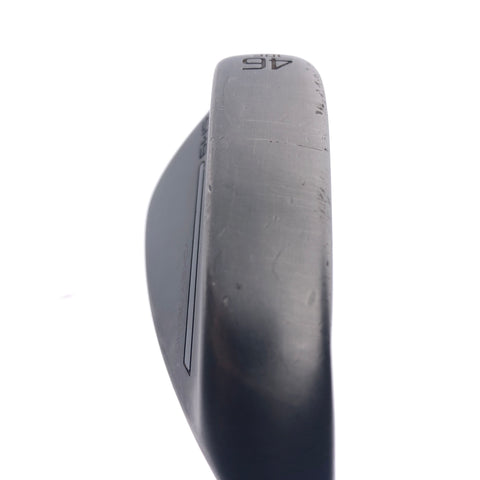Used Titleist SM9 Jet Black Pitching Wedge / 46.0 Degrees / Wedge Flex