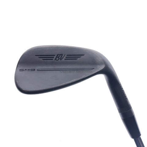 Used Titleist SM9 Jet Black Pitching Wedge / 46.0 Degrees / Wedge Flex