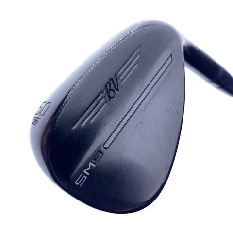 Used Titleist SM9 Jet Black Premium Gap Wedge / 50.0 Degrees / Wedge Flex