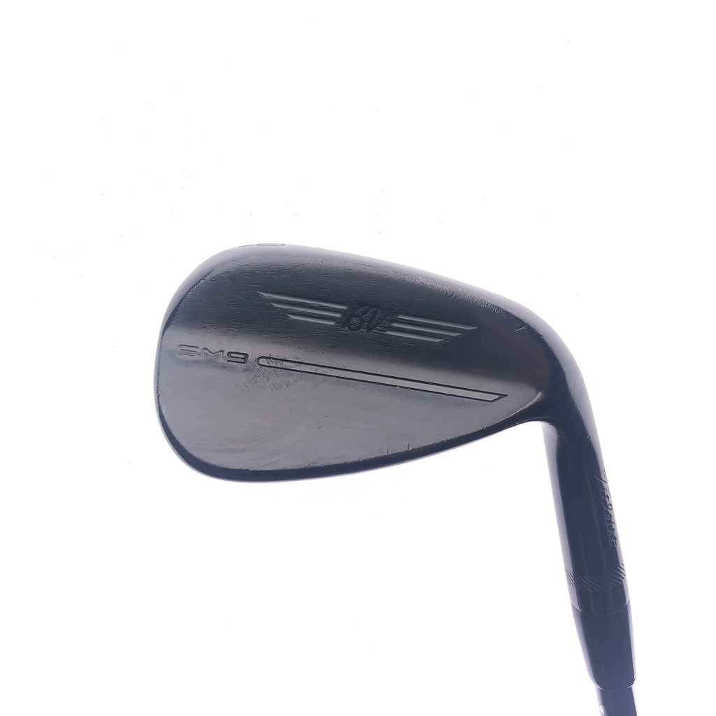 Used Titleist SM9 Jet Black Premium Gap Wedge / 50.0 Degrees / Wedge Flex