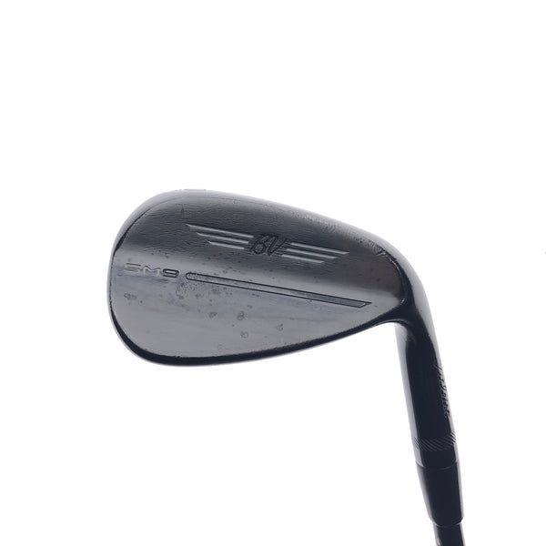 Used Titleist SM9 Jet Black Premium Gap Wedge / 50.0 Degrees / Wedge Flex