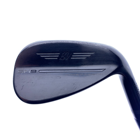 Used Titleist SM9 Jet Black Premium Gap Wedge / 50.0 Degrees / Wedge Flex