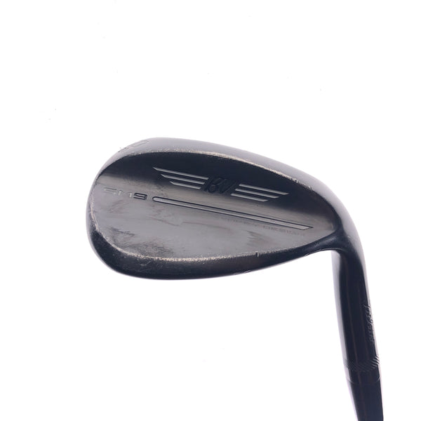 Used Titleist SM9 Jet Black Premium Lob Wedge / 60.0 Degrees / Wedge Flex