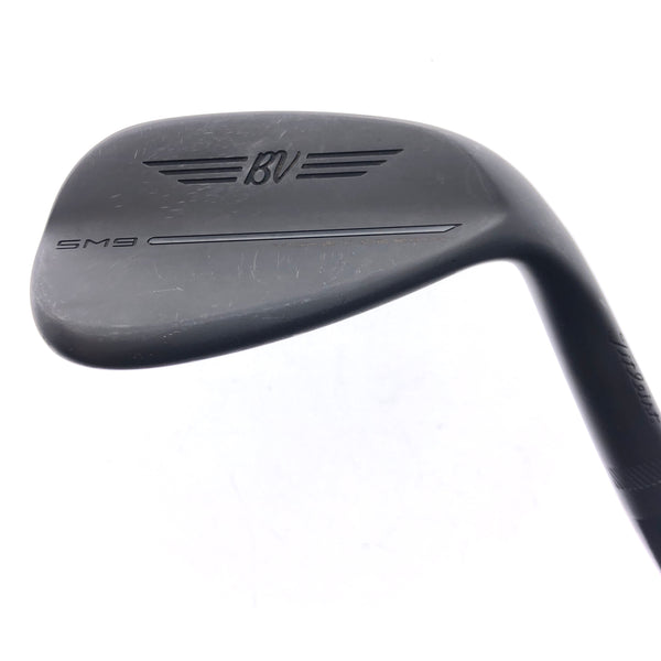 Used Titleist SM9 Jet Black Sand Wedge / 54.0 Degrees / Regular Flex