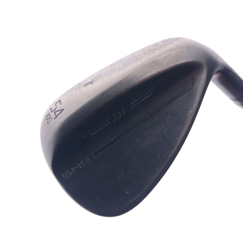 Used Titleist SM9 Jet Black Sand Wedge / 54.0 Degrees / Wedge Flex