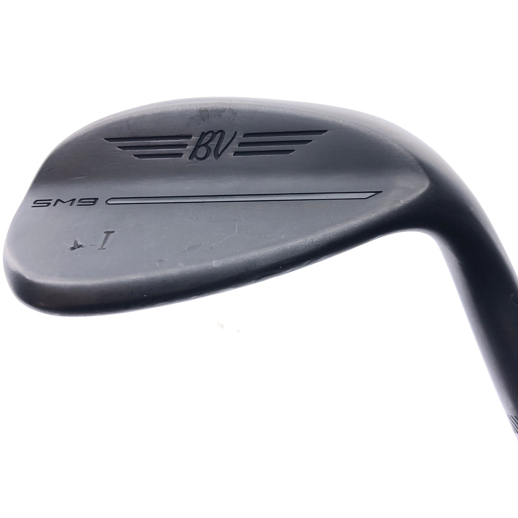 Used Titleist SM9 Jet Black Sand Wedge / 54.0 Degrees / Wedge Flex