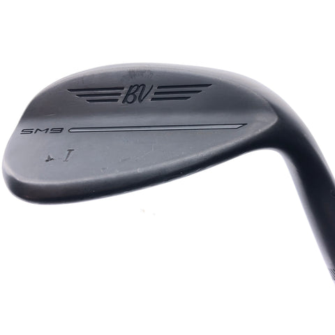 Used Titleist SM9 Jet Black Sand Wedge / 54.0 Degrees / Wedge Flex