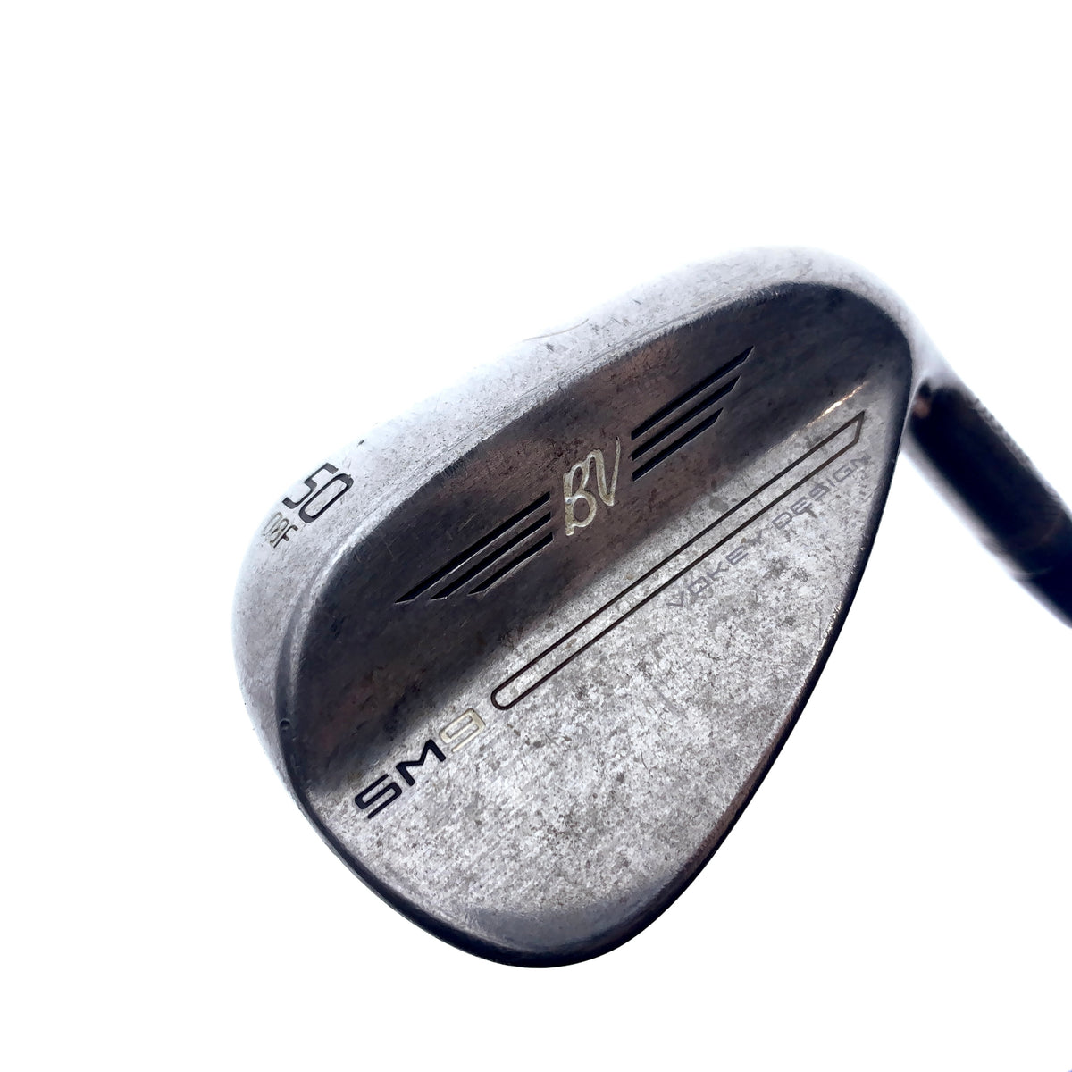 Used Titleist SM9 RAW Gap Wedge / 50.0 Degrees / Wedge Flex